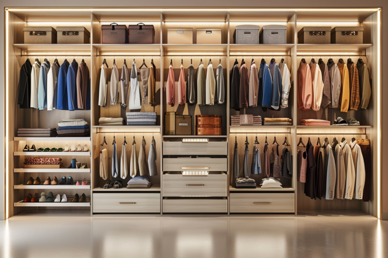 High Traffic Zone Series: Creating an Organized and Decluttered Closet with Aesthetic Appeal